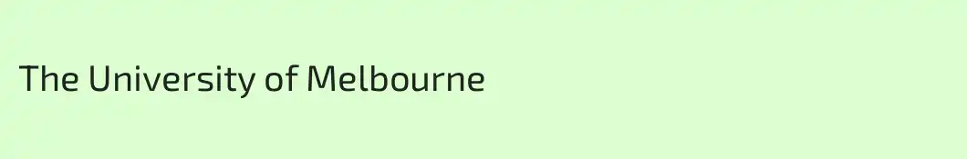 The University of Melbourne